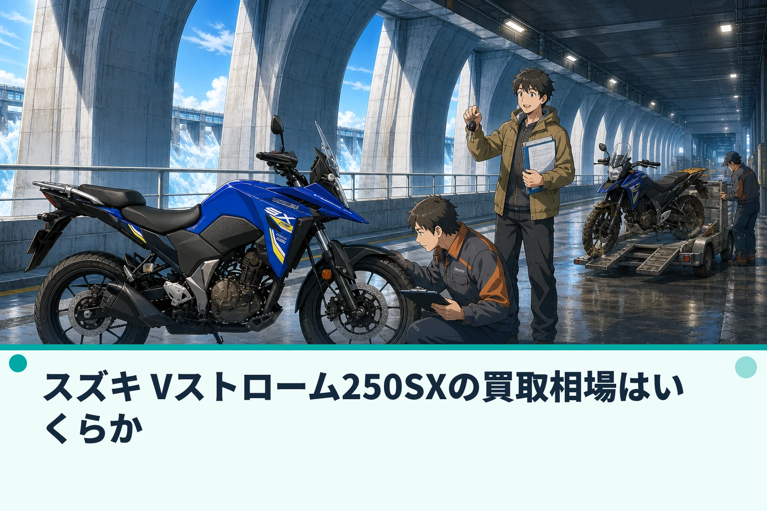 スズキ Vストローム250SXの買取相場はいくらか
