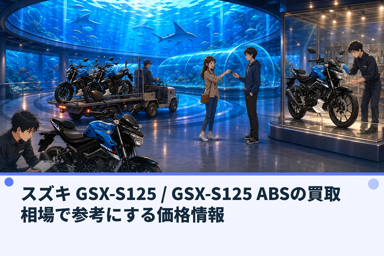 スズキ GSX-S125 / GSX-S125 ABSの買取相場で参考にする価格情報