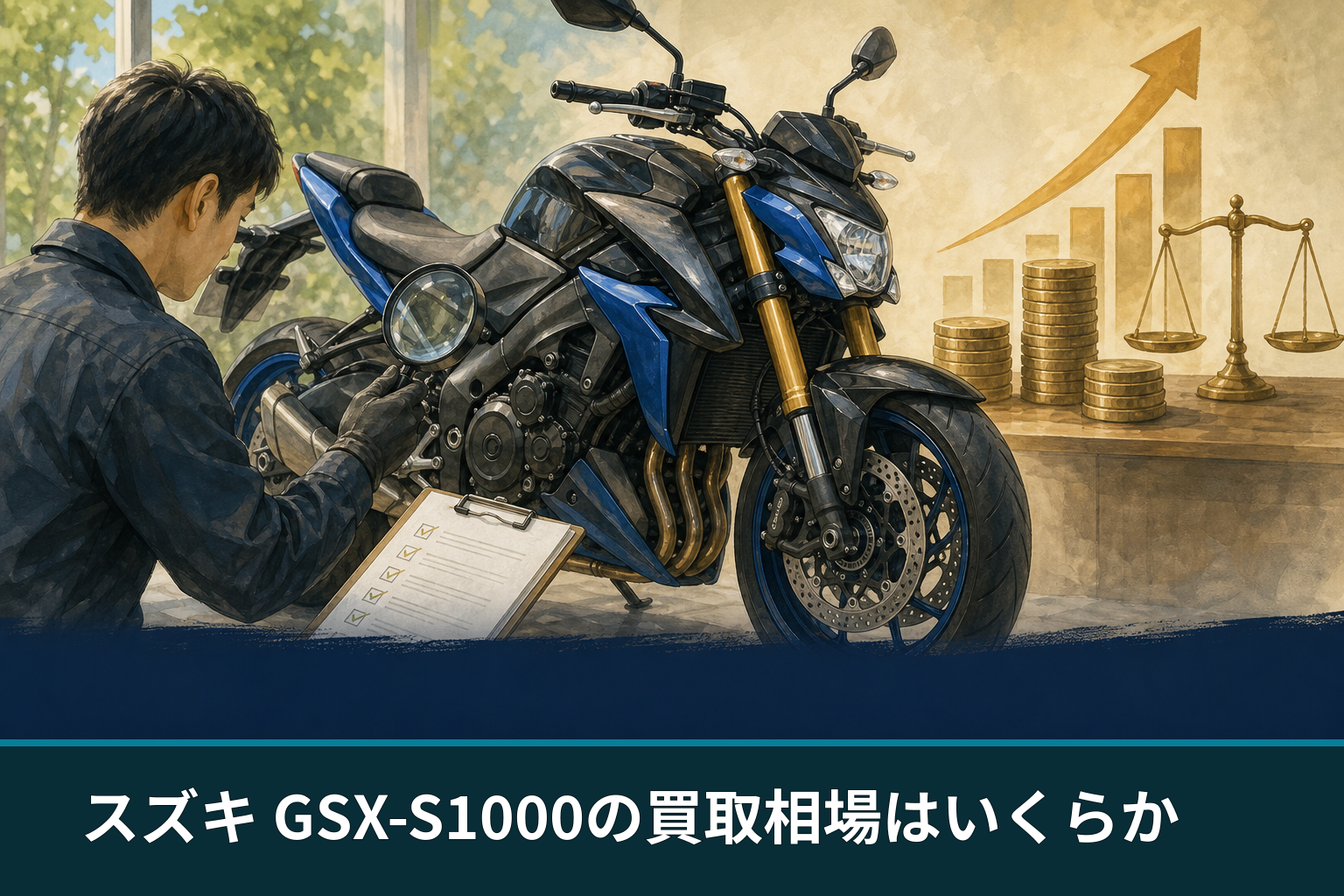 スズキ GSX-S1000の買取相場はいくらか