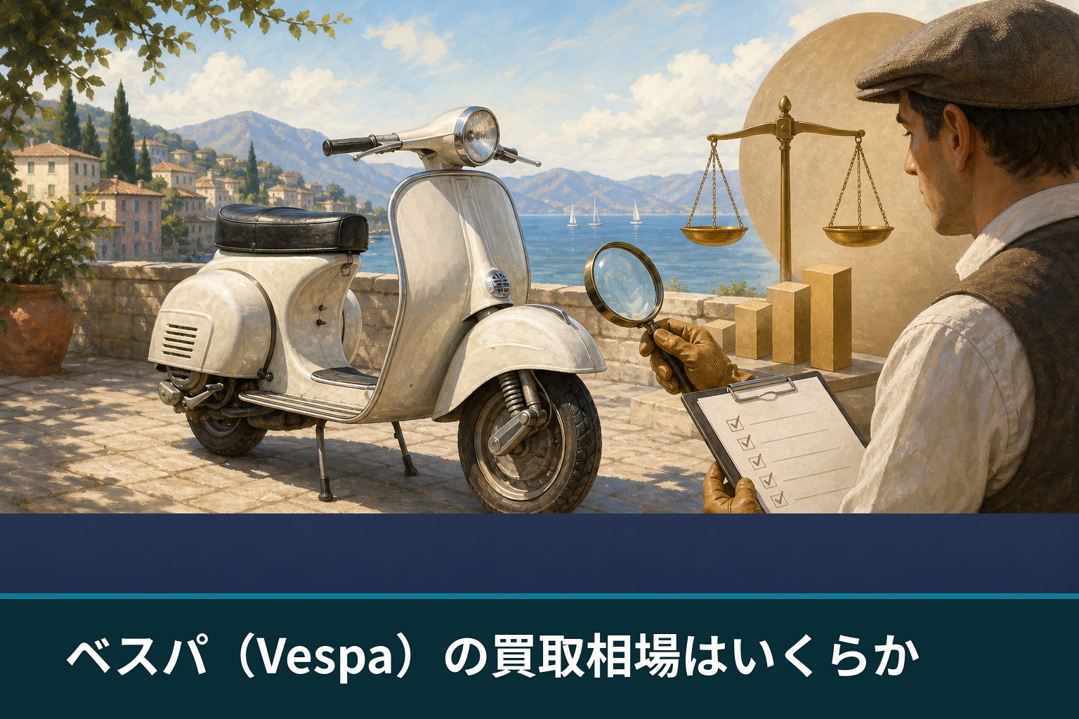 ベスパ（Vespa）の買取相場はいくらか