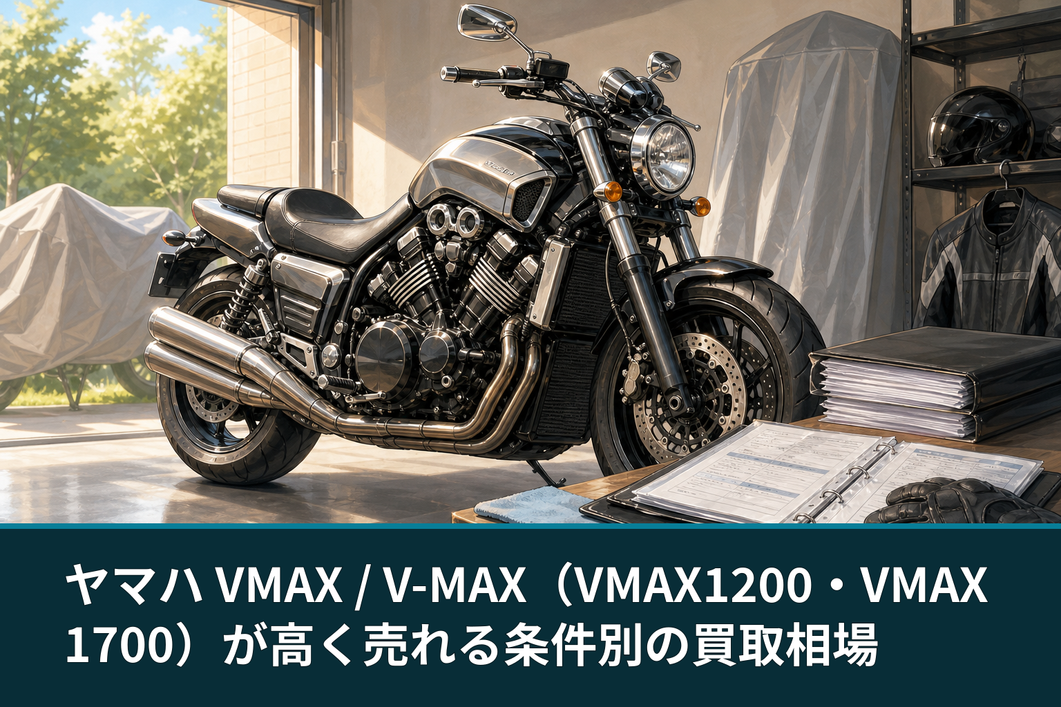 ヤマハ VMAX / V-MAX(VMAX1200・VMAX1700)が高く売れる条件別の買取相場
