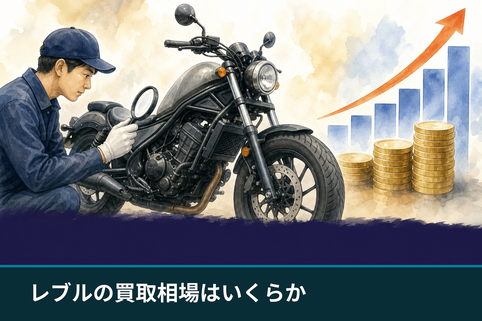 レブルの買取相場はいくらか
