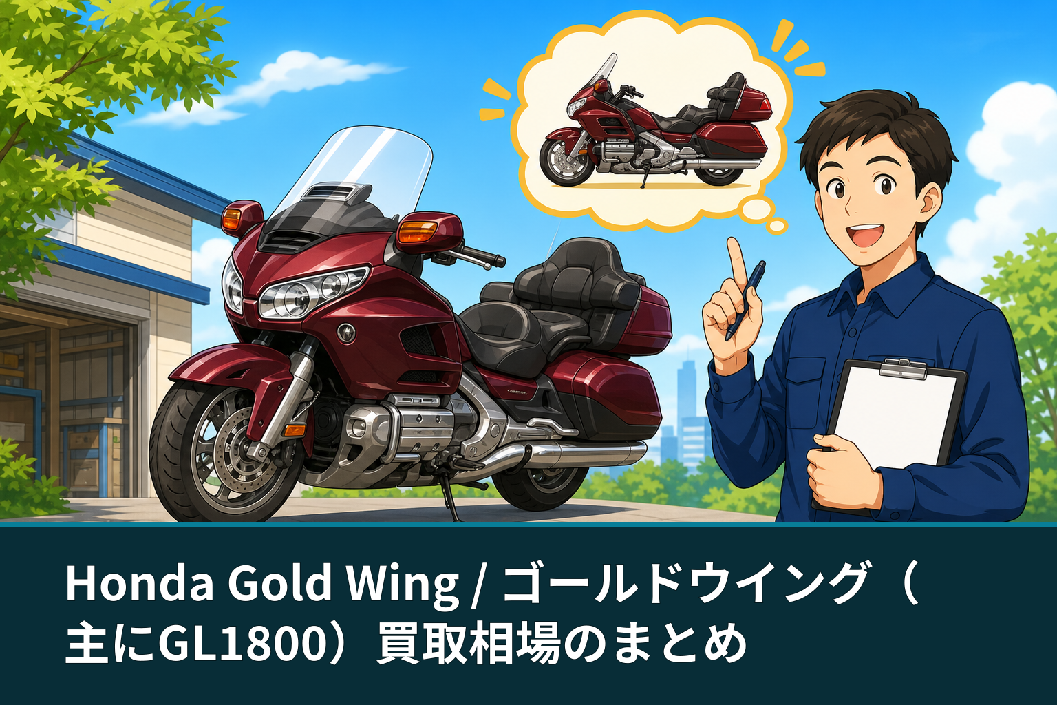Honda Gold Wing / ゴールドウイング（主にGL1800）買取相場のまとめ