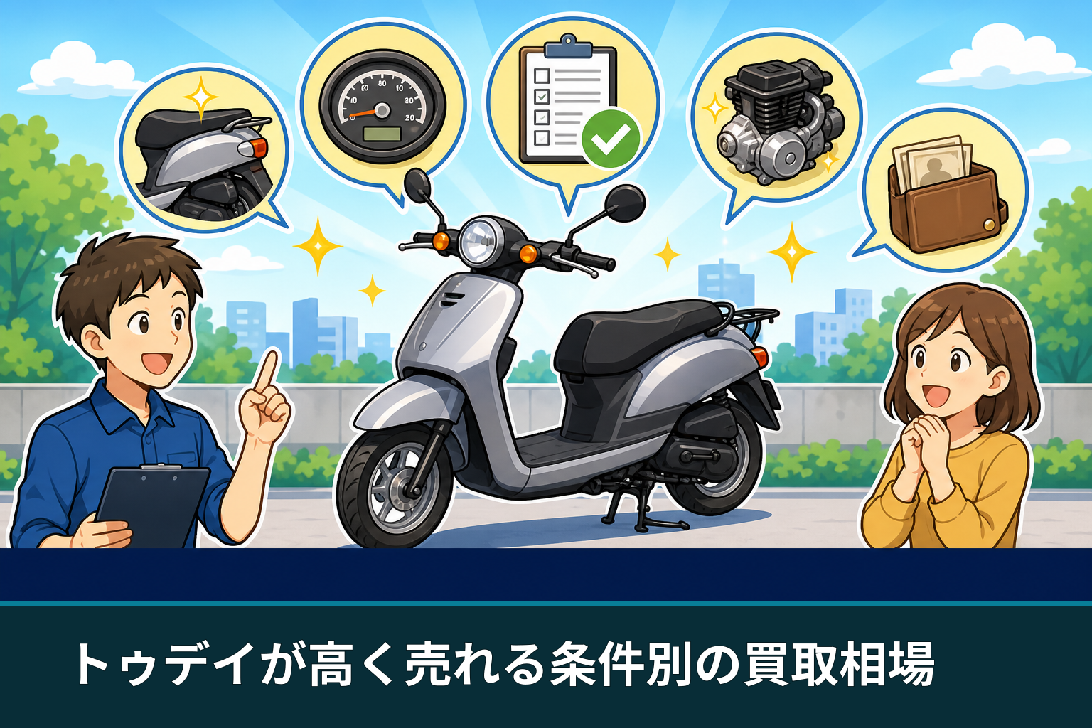 トゥデイが高く売れる条件別の買取相場