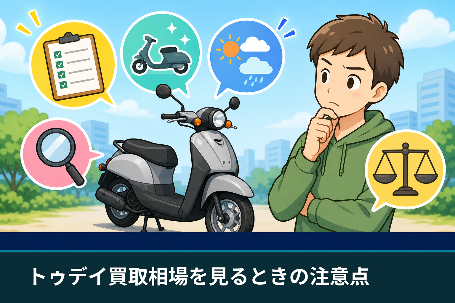 トゥデイ買取相場を見るときの注意点