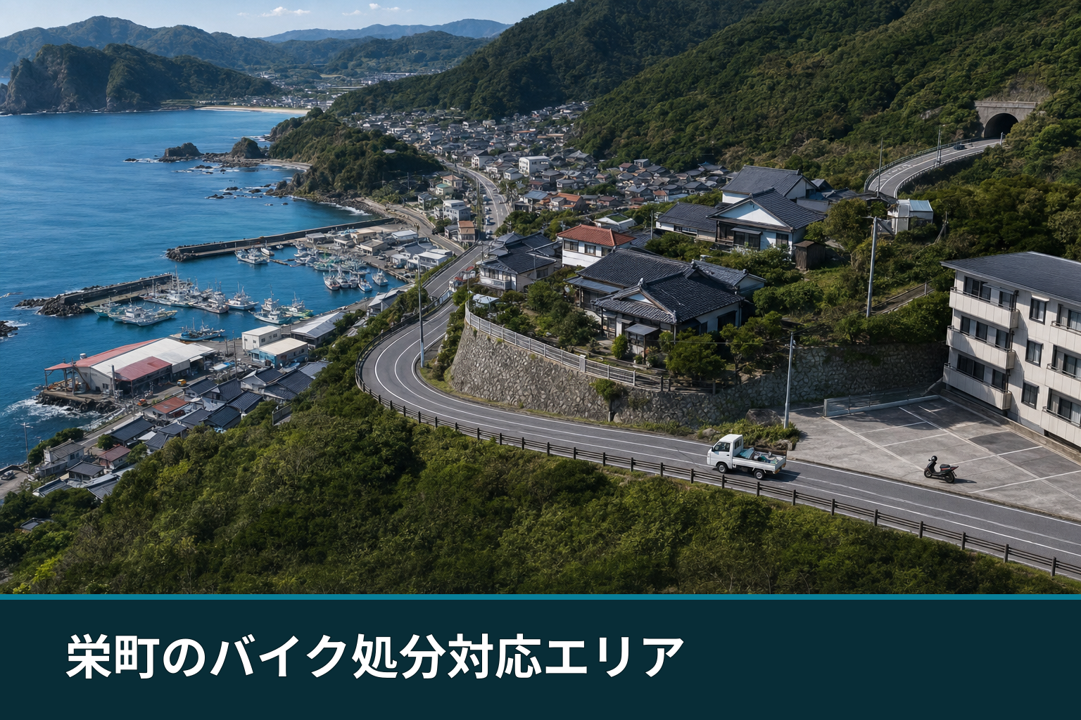 栄町のバイク処分対応エリア