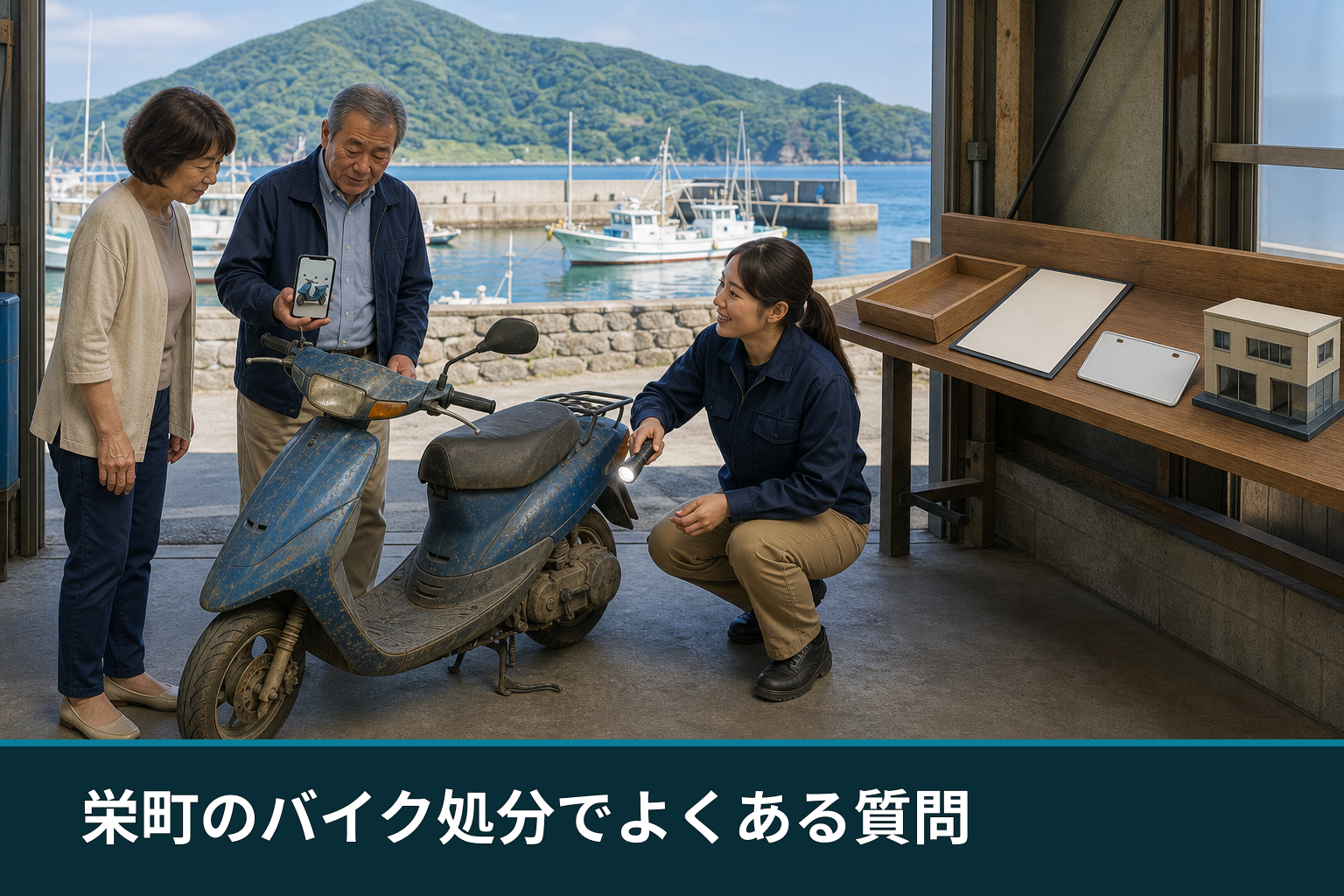 栄町のバイク処分でよくある質問