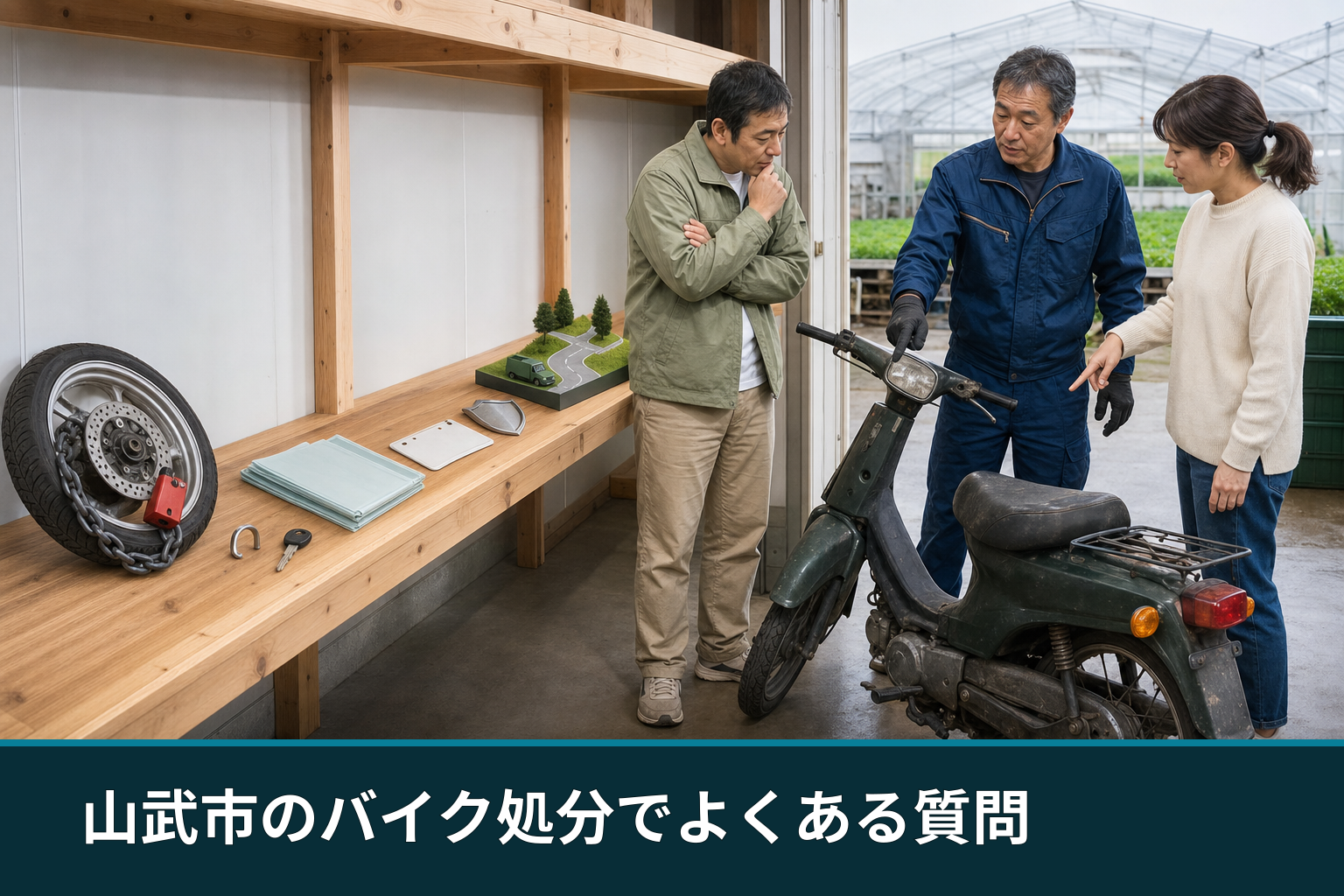 山武市のバイク処分でよくある質問