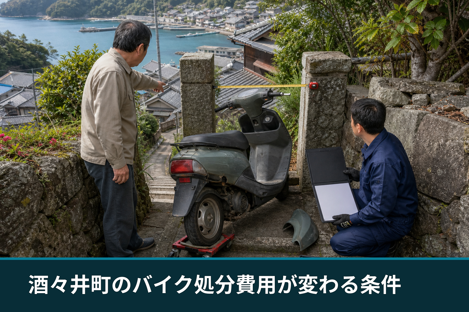 酒々井町のバイク処分費用が変わる条件