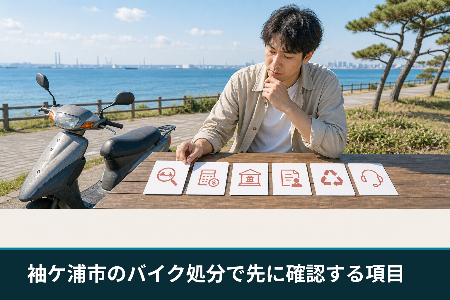 袖ケ浦市のバイク処分で先に確認する項目