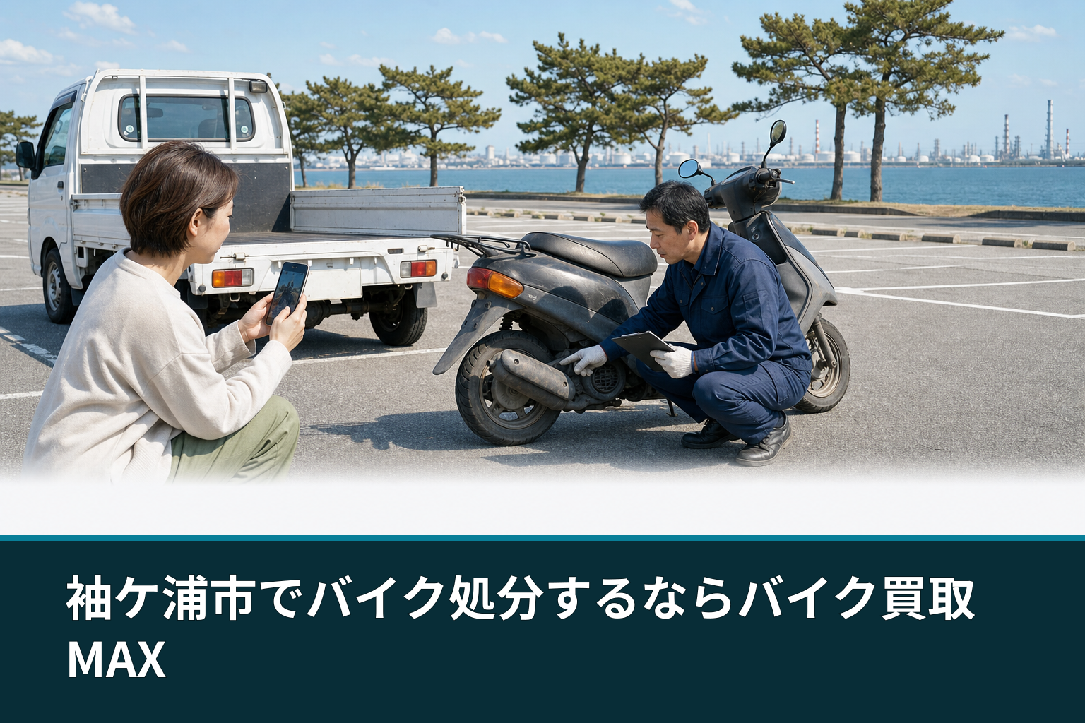 袖ケ浦市でバイク処分するならバイク買取MAX