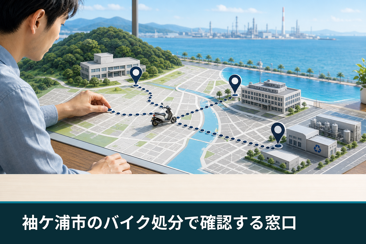 袖ケ浦市のバイク処分で確認する窓口
