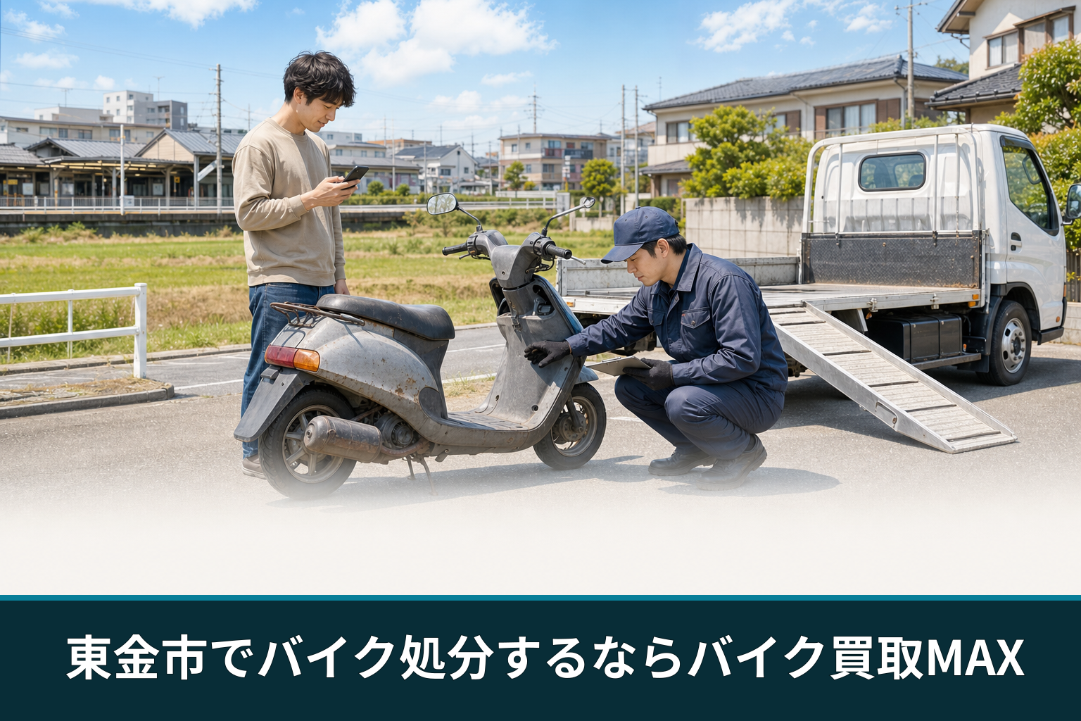 東金市でバイク処分するならバイク買取MAX