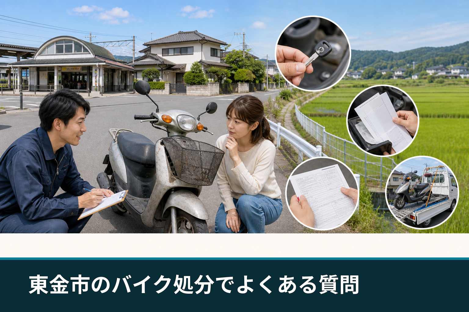 東金市のバイク処分でよくある質問