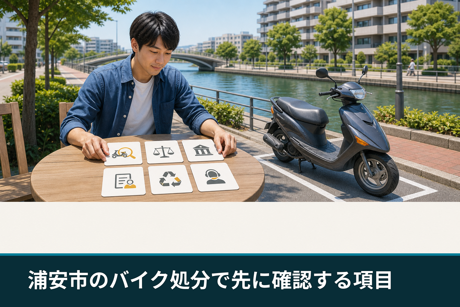 浦安市のバイク処分で先に確認する項目