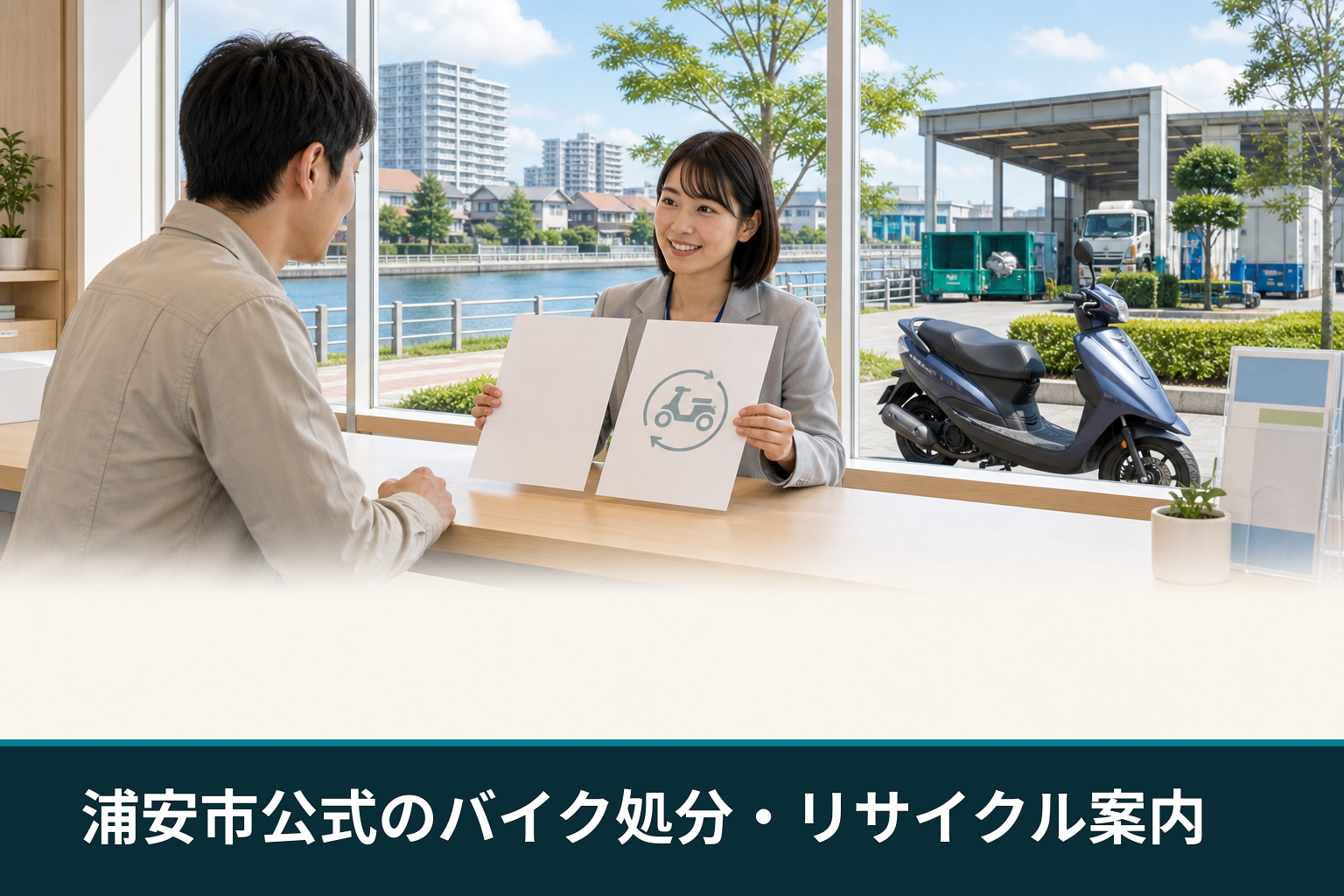 浦安市公式のバイク処分・リサイクル案内