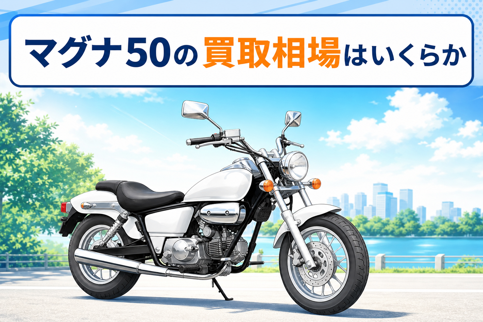マグナ50の買取相場はいくらか