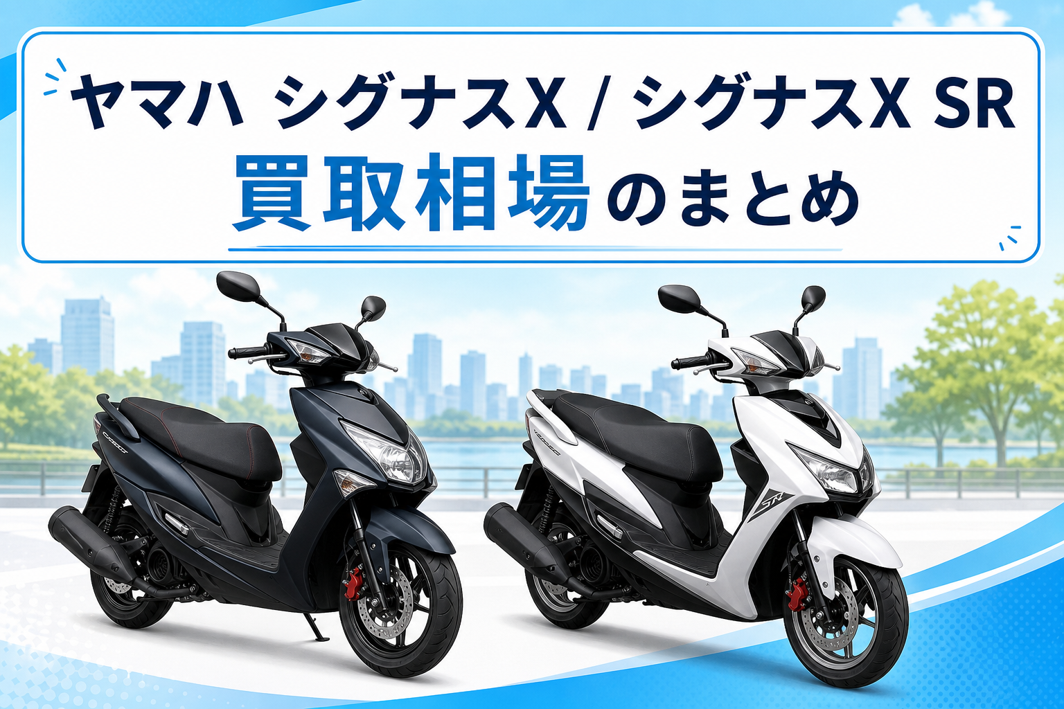 ヤマハ シグナスX / シグナスX SR買取相場のまとめ