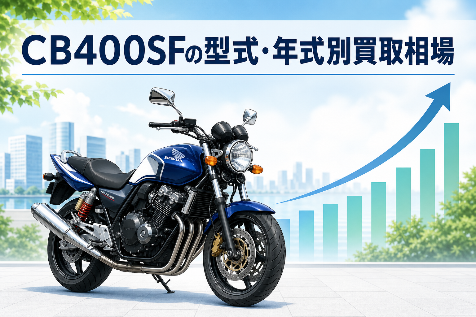 CB400SFの型式・年式別買取相場