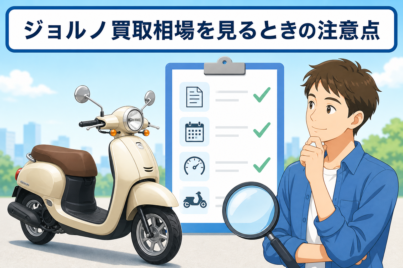 ジョルノ買取相場を見るときの注意点