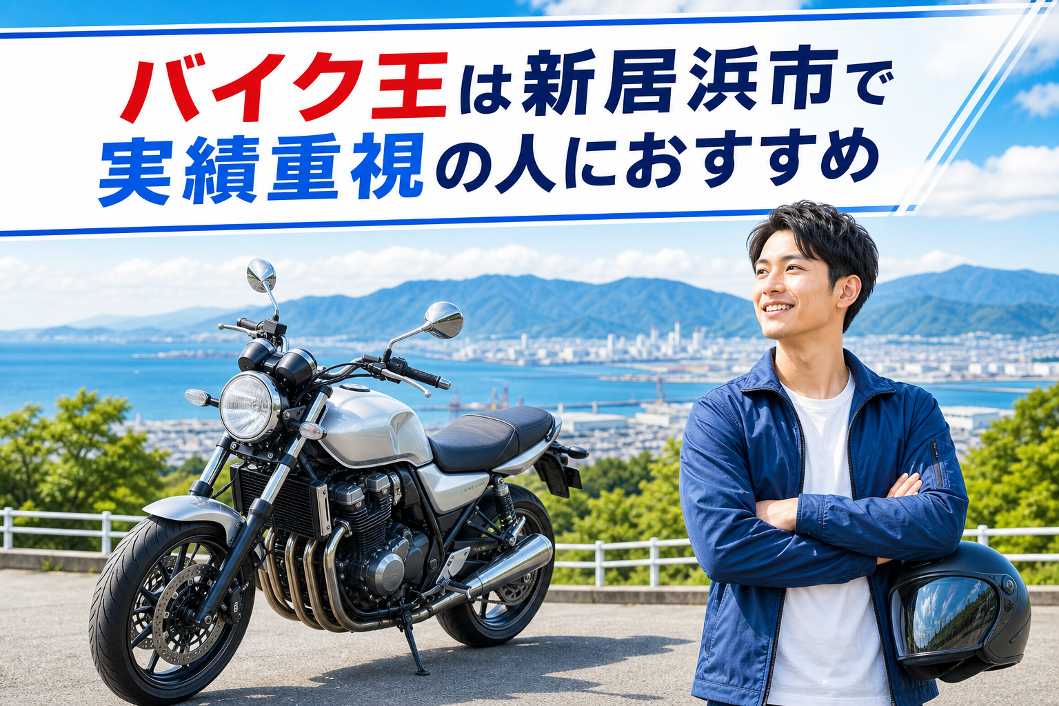 バイク王は新居浜市で実績重視の人におすすめ