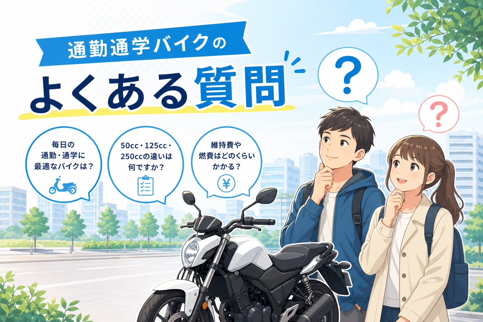 通勤通学バイクのよくある質問