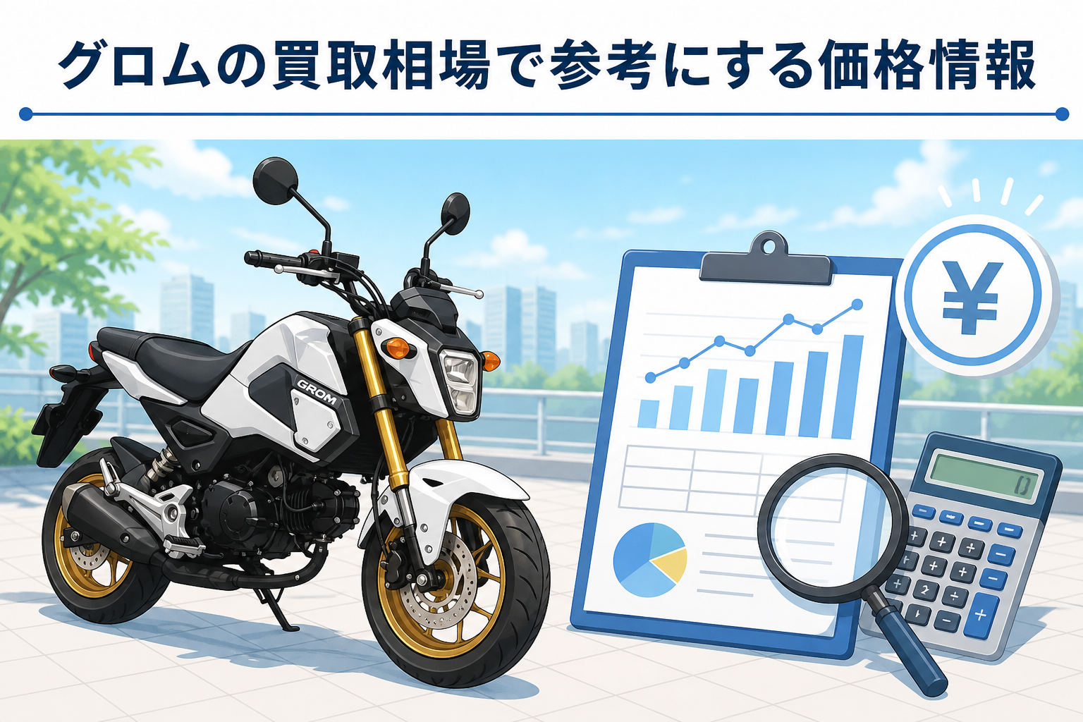 グロムの買取相場で参考にする価格情報