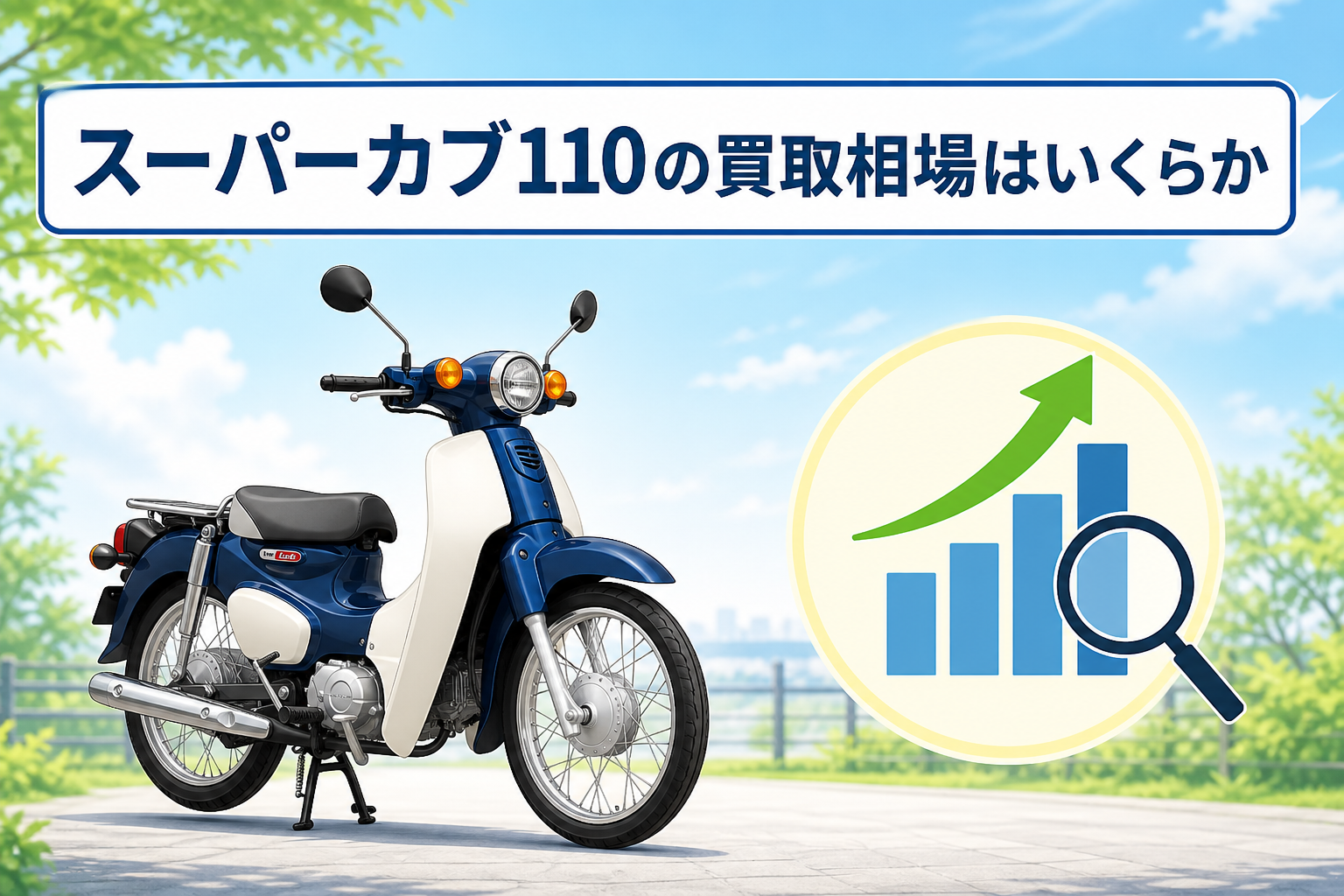 スーパーカブ110の買取相場はいくらか