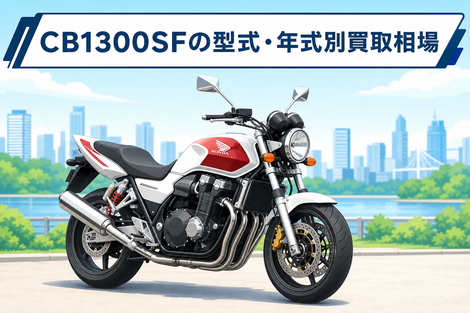 CB1300SFの型式・年式別買取相場