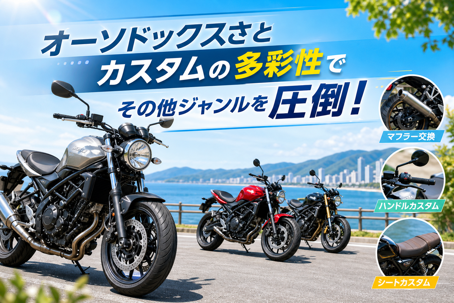 オーソドックスさとカスタムの多彩性でその他ジャンルを圧倒!