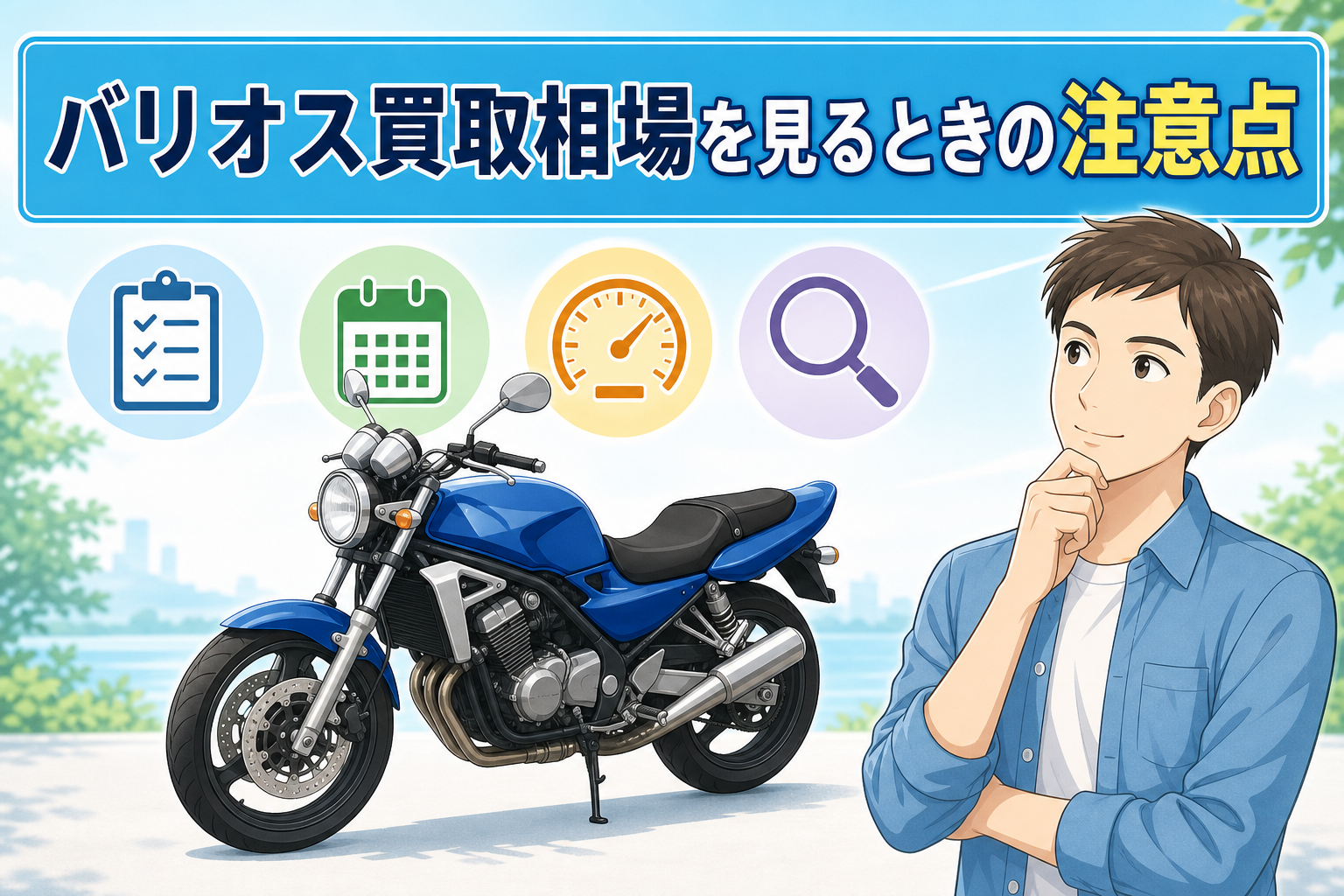 バリオス買取相場を見るときの注意点