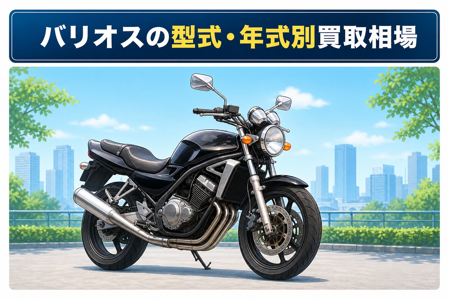 バリオスの型式・年式別買取相場