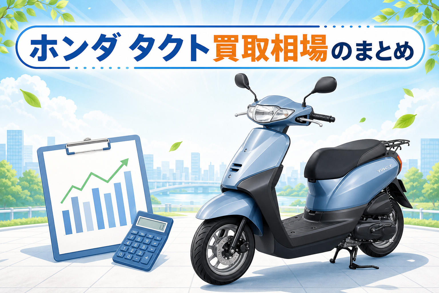 ホンダ タクト買取相場のまとめ