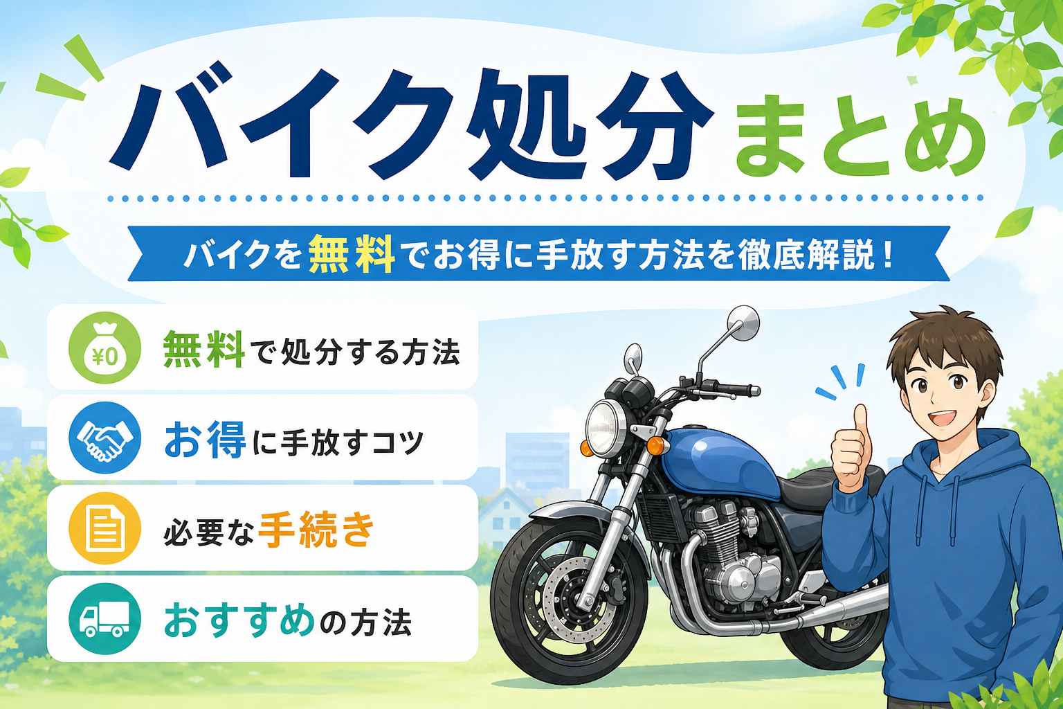 バイク処分まとめ