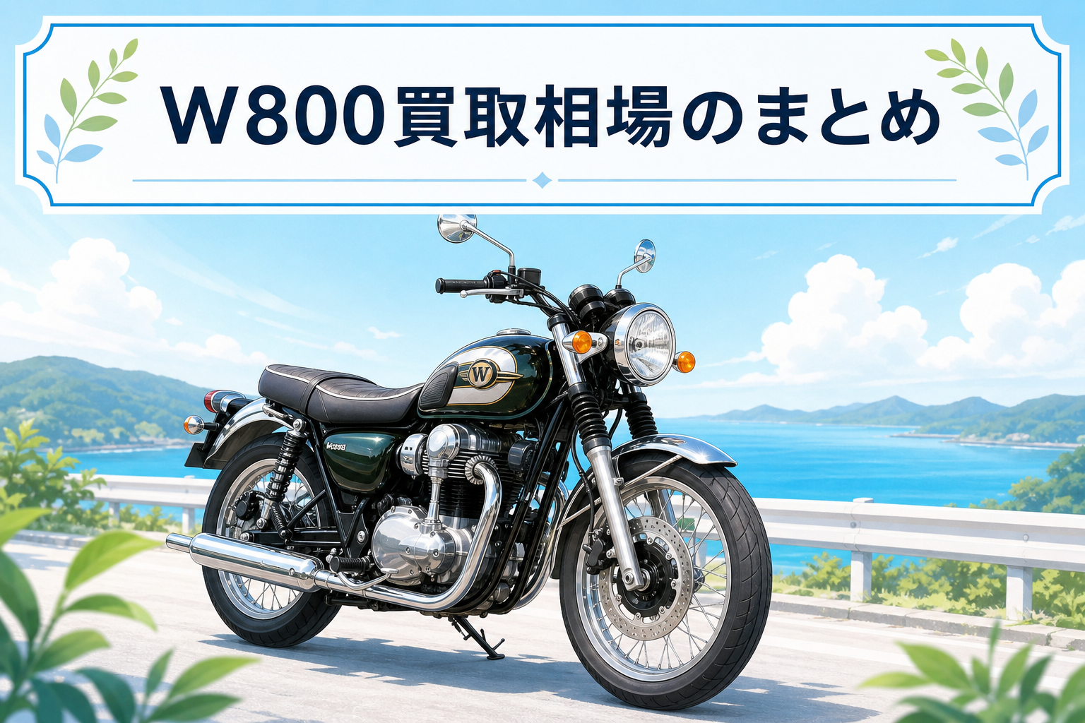 W800買取相場のまとめ