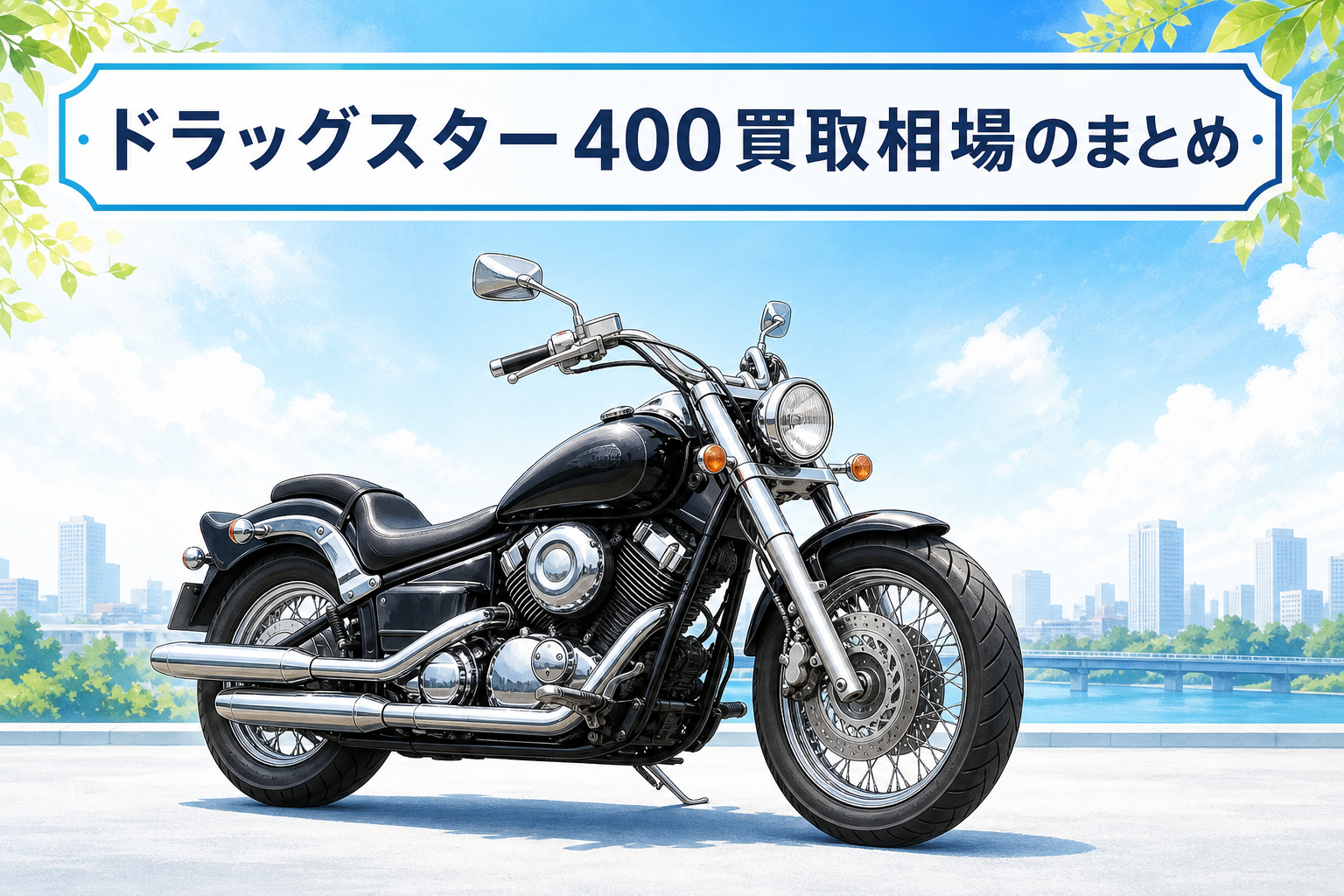 ドラッグスター400買取相場のまとめ