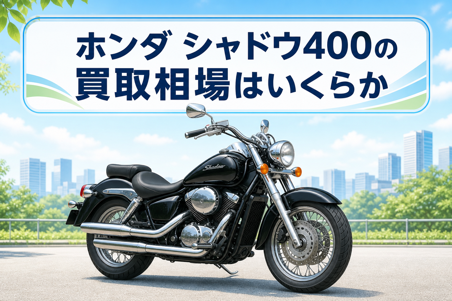 ホンダ シャドウ400の買取相場はいくらか