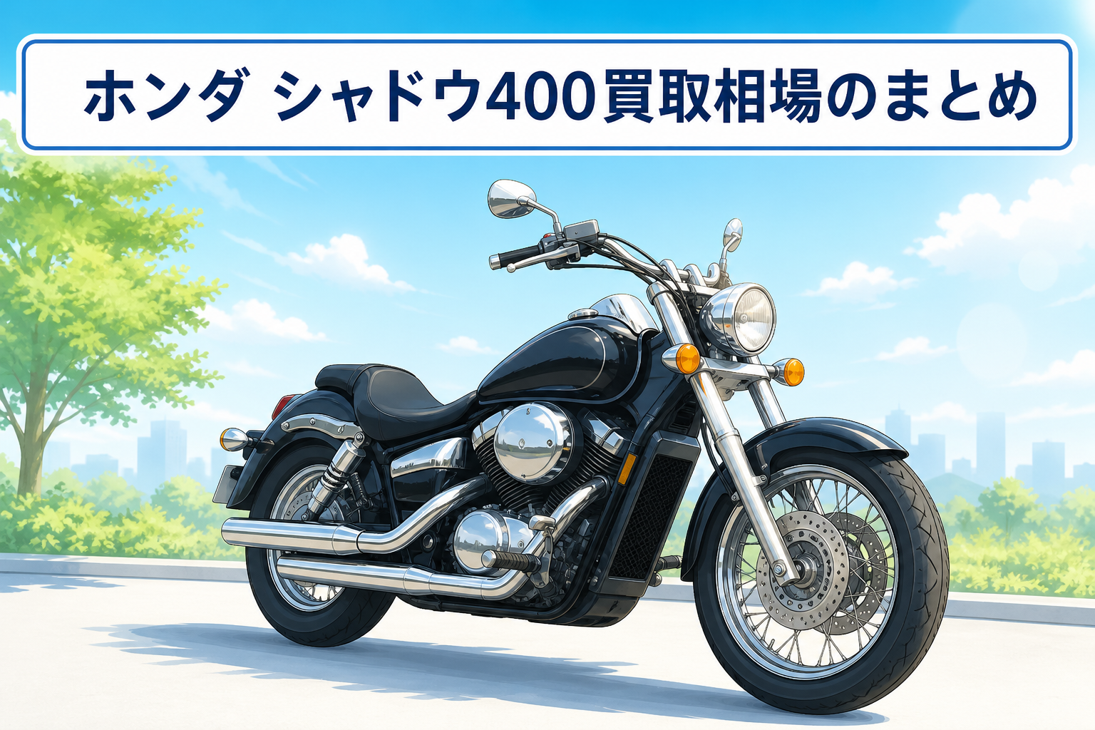ホンダ シャドウ400買取相場のまとめ