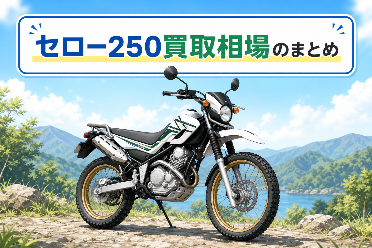 セロー250買取相場のまとめ