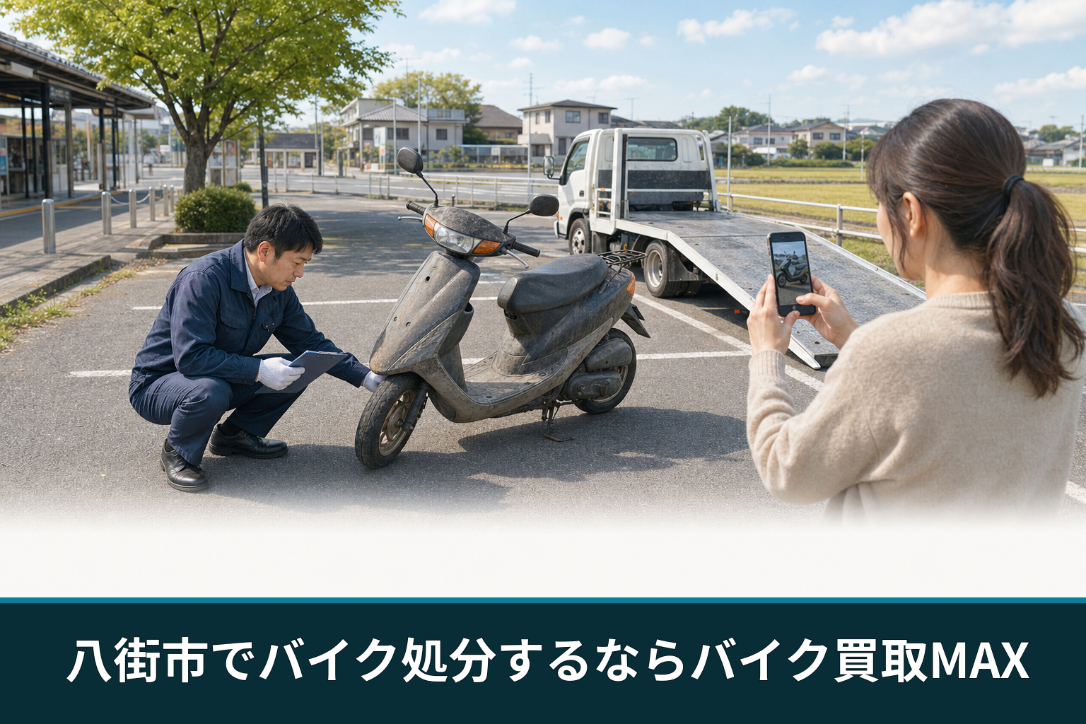 八街市でバイク処分するならバイク買取MAX