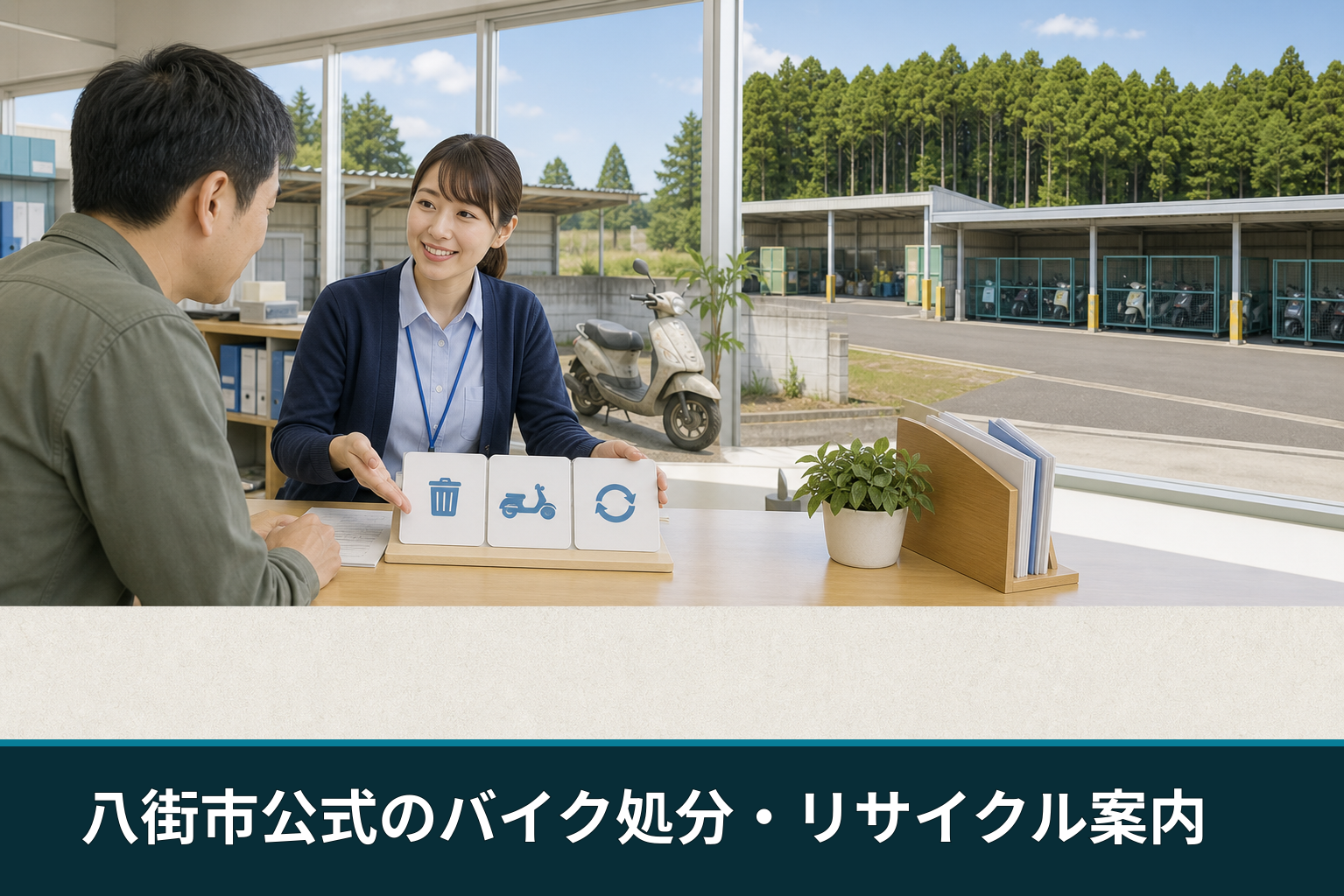 八街市公式のバイク処分・リサイクル案内