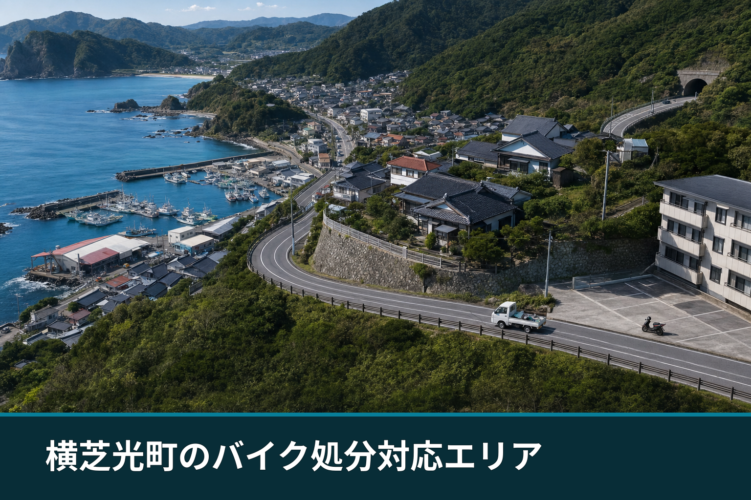 横芝光町のバイク処分対応エリア