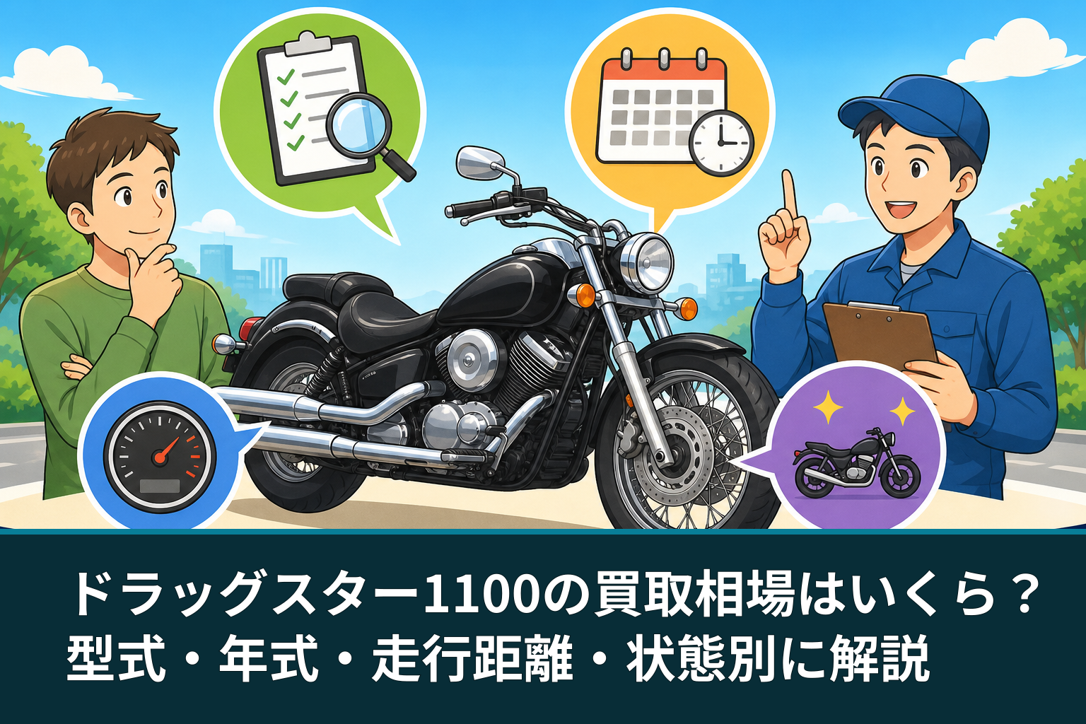 ドラッグスター1100