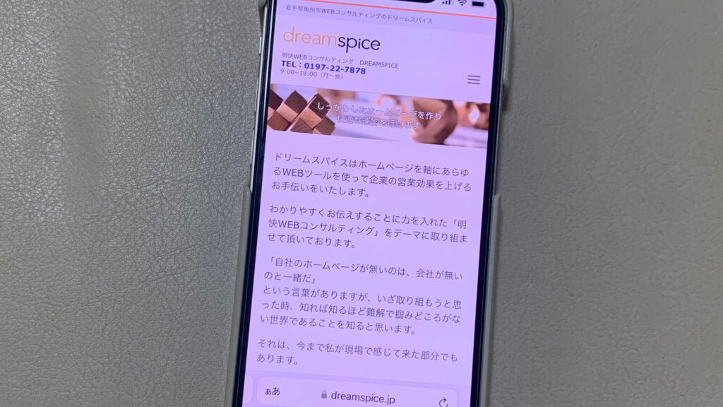 明快WEBコンサルティング　DREAMSPICE