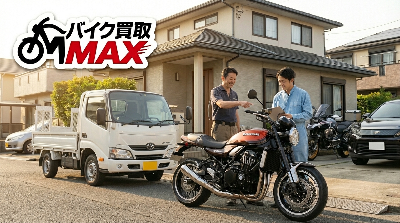 バイク買取MAXの査定イメージ